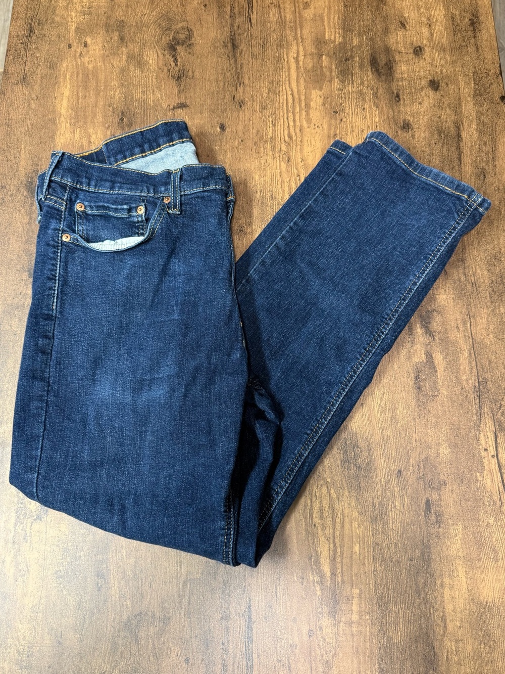 Levi’s Men’s 541 Athletic 36x32 Dark Blue Jeans